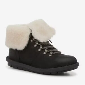 Born Blaine Shearling Slip-on Casual Winter Bootie NWOB